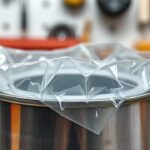 The kitchen wrap hack that saves your half-finished paint cans from drying out.