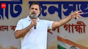 Congress gets nod for Rahul Gandhi’s rallies in West Bengal. India News