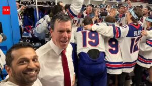 Kash Patel breaks silence on viral locker-room beer chug with Matthew Tkachuk as $250M legal battle heats up | nhl news