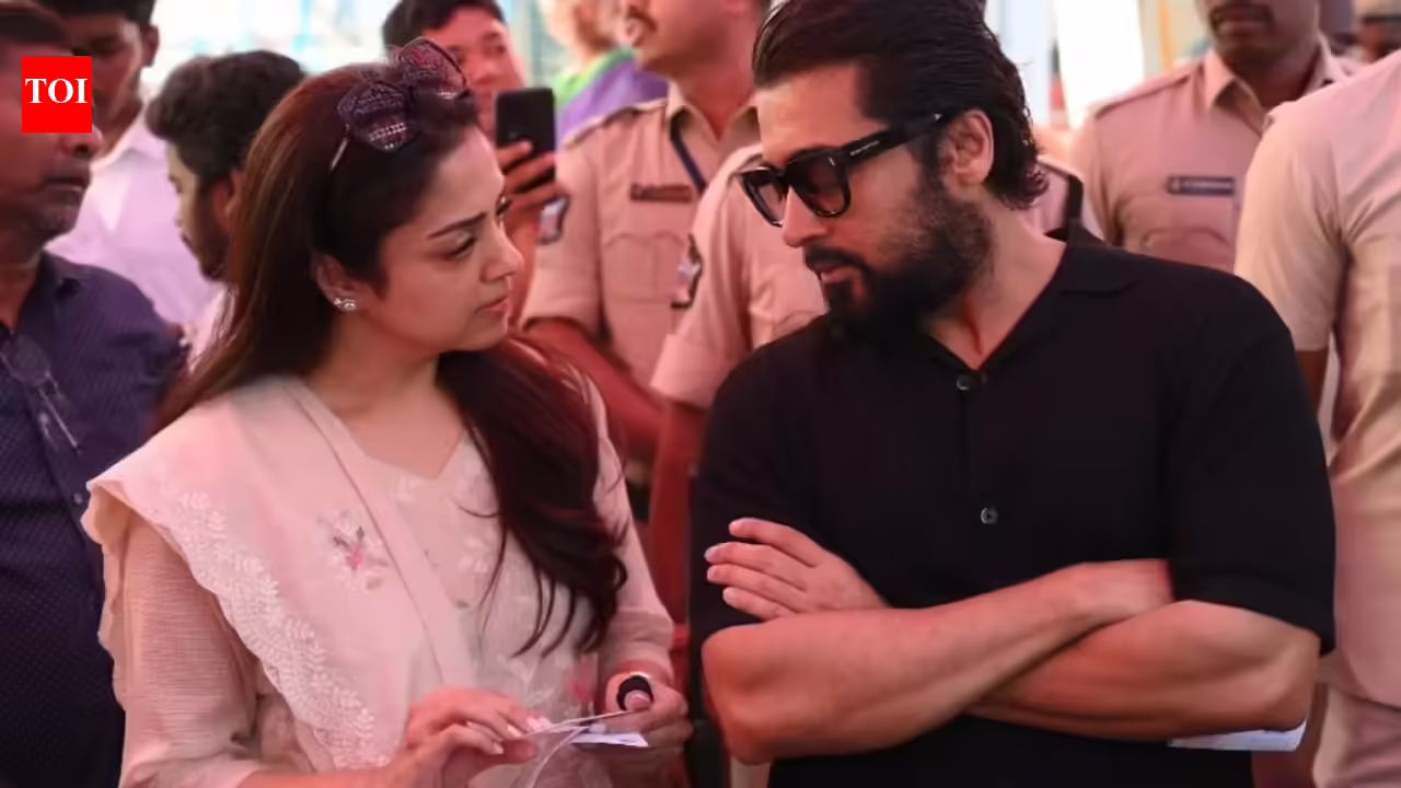 Suriya and Jyotika’s poll day appearance grabs eyeballs; Jiiva urges youth to step out and cast VOTE. Tamil Movie News