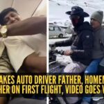 Son takes auto driver father, homemaker mother on first flight, video goes viral