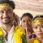 Newlyweds cast votes immediately after wedding in Gudiyatham. chennai news