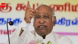 ‘Modi ji what are you scared of?’: Kharge targets PM over Trump’s ‘hellhole’ remark. India News
