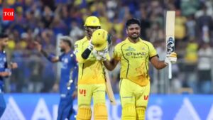 CSK’s Sanju Samson scripts history vs MI in IPL, joins Rohit Sharma and KL Rahul to become… | cricket news