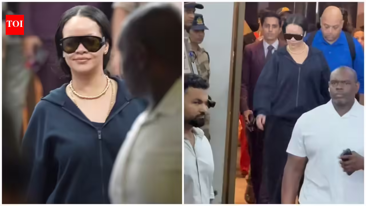 Rihanna returns to India after two years, arrives in Mumbai ahead of Fenty Beauty launch in the city.