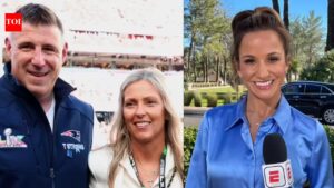 Mike Vrabel allegedly mocks his wife in an interview with Dianna Russini as his controversial remark sparks concern about his marriage. NFL News