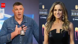Dianna Russini goes viral after striking provocative pose with Mike Vrabel in controversial casino moment after Titans firing saga | NFL News