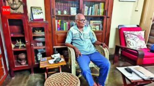 Nandalal Bose’s 88-yr-old grandson finally makes it after 2nd attempt. India News