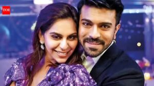 Ram Charan love story: ‘Peddi’ actor once revealed that his wife Upasana Konidela initially felt uneasy with on-screen intimacy. Telugu Movie News