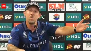 PSL presser drama! Foreign coach loses cool, starts swearing in Pakistan – Watch | cricket news