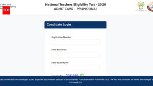 NTA NTET 2026 admit card released at exams.nta.nic.in: Direct link to download hall ticket here