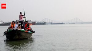 Boat ride, camera in hand: PM Modi shares Hooghly pictures; ‘Maa Ganga’ message from Bengal | India News