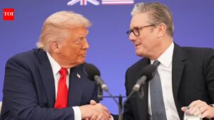 Donald Trump threatens UK with ‘big tariffs’ over digital services tax dispute