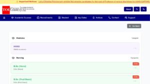Aiims Admission 2026: AIIMS B.Sc. courses 2026 application closes today, check exam dates, fees and eligibility details: Direct link