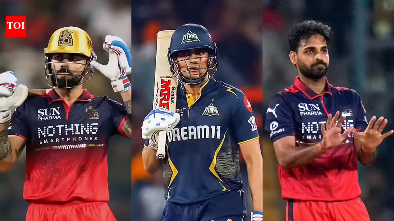 Ipl 2026: Virat Kohli to Shubman Gill: 5 players battle to watch in today’s IPL 2026 match between RCB and GT | cricket news