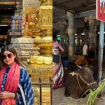 Shamita Shetty seeks blessings at Tirupati and feeds cows; Shilpa Shetty reacts, ‘You are blessed’.