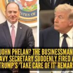 Who is John Phelan? The businessman turned US Navy Secretary suddenly fired after Trump’s ‘take care of it’ remark