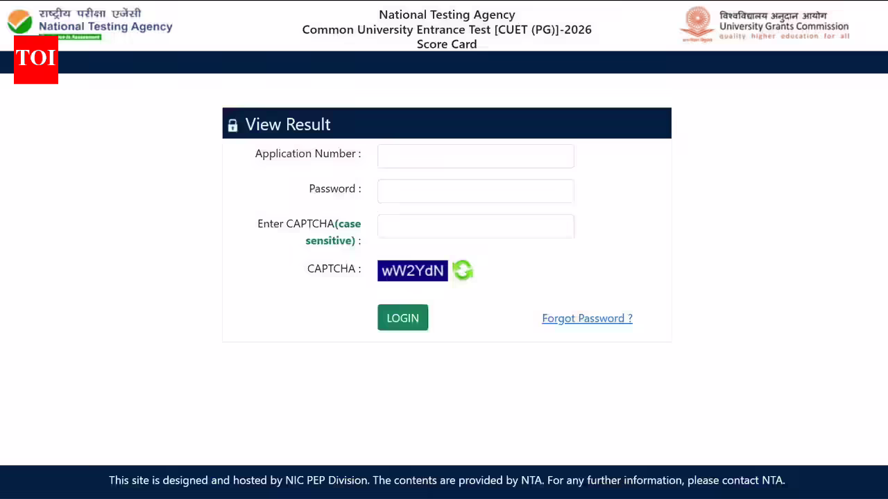 Cuet Pg Result Link: CUET PG 2026 result OUT at exams.nta.nic.in, scorecards now available for download: Direct link