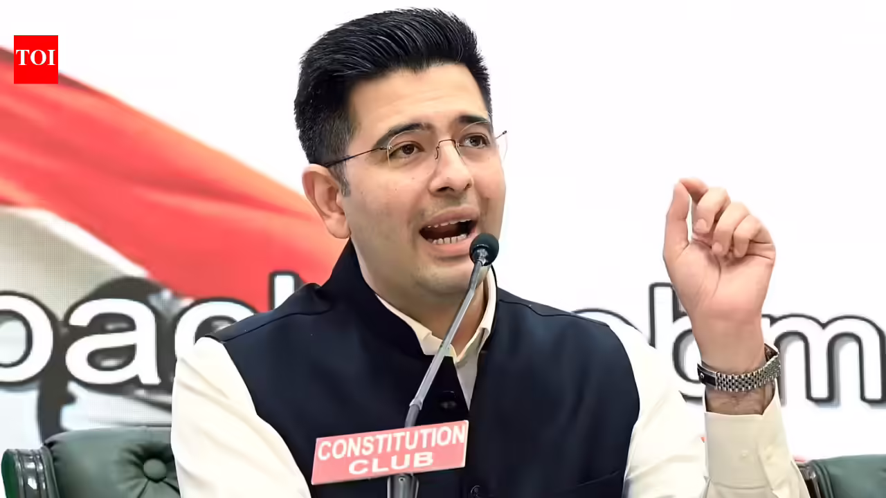 ‘Party of illiterate goons’: Raghav Chadha’s old video slamming BJP goes viral after he joins party — watch | India News