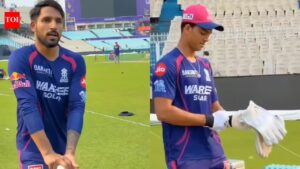 IPL 2026: Dhruv Jurel bowls like Ashwin, Jasprit Bumrah; Yashasvi Jaiswal dons gloves ahead of RR vs SRH clash – WATCH | cricket news