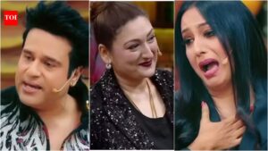 Laughter Chefs 3: Krushna Abhishek breaks down in tears as mami Sunita Ahuja makes an entry; Kasherma Shah says ‘I’m so sorry’