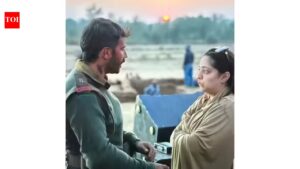 Nidhi Dutta Celebrates Varun Dhawan’s Birthday with Heartfelt Wishes for ‘Border 2’ |