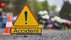 3 of family killed as truck collides with scooter | Ranchi News