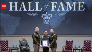 Army chief inducted into International Hall of Fame at US Army War College | India News
