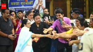 Forget Bengal, we will dethrone BJP from Delhi: CM Mamata Banerjee after phase-1 turnout. Kolkata News