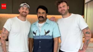 Mohanlal meets The Chainsmokers; ‘Patriot’ actor poses with the popular EDM duo. Malayalam Movie News