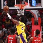 LeBron James’ son Bronny James makes individual playoff history in Game 3 against the Rockets | nba news