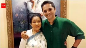 Asha Bhosle watched 3-hour Marathi play day before her passing, reveals grandson: ‘Scolded people there to keep the art alive’ | Hindi Movie News