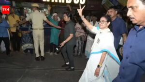 Our Ganga clean, can he take a dip in Yamuna, says Didi. Kolkata News