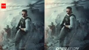 ‘Operation Tral’: Makers share the first look poster for Jayasuriya’s pan Indian film. Malayalam Movie News