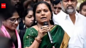 Telangana: K Kavitha set to launch new regional party today, pays tribute to Telangana martyrs. India News