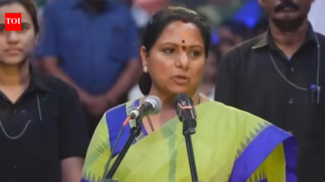 K Kavitha launches Telangana Rashtra Sena and targets KCR. Hyderabad News
