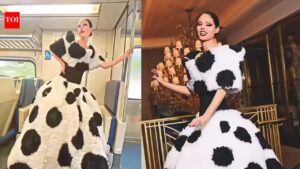 Coco Rocha Creates Fashionable Commute to The Devil Wears Prada 2 Premiere |