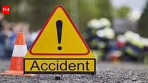 Two Class XII students killed, youth injured as truck hits two motorcycles near Erode | Coimbatore News