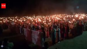 Manipur unrest: Protesters clash with police during march to CM’s house. India News