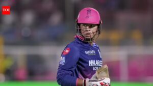 IPL 2026: Vaibhav Sooryavanshi’s revenge reads 6,6,6,6; Praful Hinge taken apart in 24-run over | cricket news