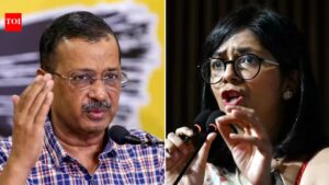 ‘Torn pants, run down car to Rs 100-crore house’: Swati Maliwal’s ‘traitor’ jibe at Arvind Kejriwal after AAP exit | India News