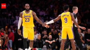20 years in making: LeBron and Bronny James create NBA playoff history with first father-son alley-oop | International Sports News
