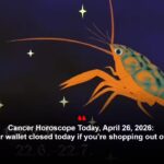 Cancer Horoscope Today, April 26, 2026: Keep your wallet closed today if you’re shopping out of emotion.