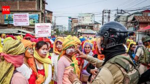 Manipur Protests Intensify: Clashes Erupt as Cocomi Demands Action on Narco-Terrorism. Guwahati News