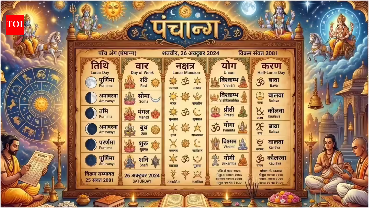 Panchang Today, April 26, 2026: Shukla Paksh 10 (Dasami), Magha, Shubh Muhurat, Rahu Kaal and more