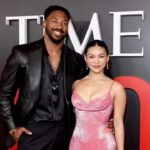 Myles Garrett is in awe of Chloe Kim as she stuns at the TIME100 Gala with a dazzling red carpet look. NFL News