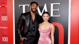 Myles Garrett is in awe of Chloe Kim as she stuns at the TIME100 Gala with a dazzling red carpet look. NFL News