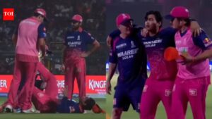 IPL 2026: Vaibhav Sooryavanshi injury scare – 15-year-old leaves the field in pain after six-hitting carnage and record ton. cricket news