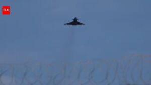 British fighters scramble as drone crashes in Romania