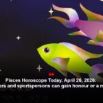 Pisces Horoscope Today, April 26, 2026: Players and sportspersons can gain honor or a medal
